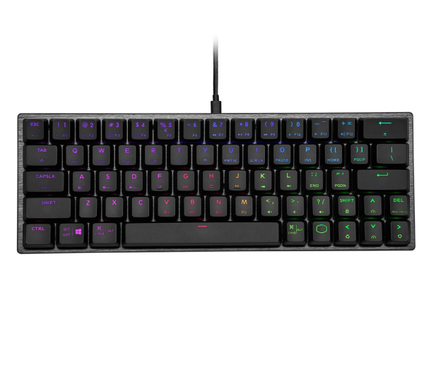 COOLER MASTER SK620 podświetlenie RGB Low profile Switch Red SK-620-GKTR1-US - 741784 - zdjęcie